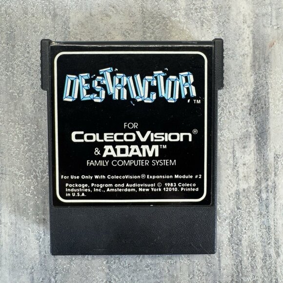 Destructor Game for ColecoVision & ADAM Family Computer System 1983 - Picture 1 of 3